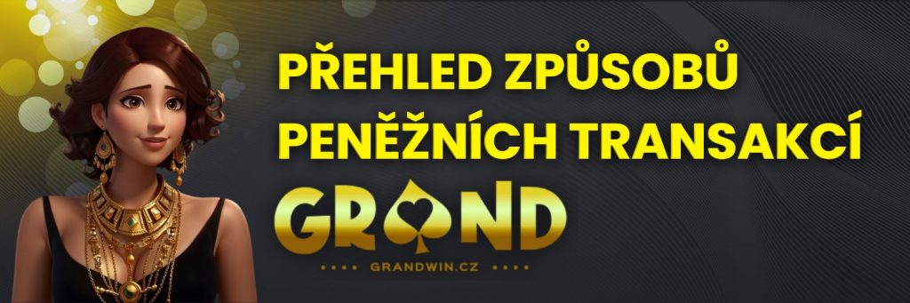 Přehled způsobů peněžních transakcí Grandwin